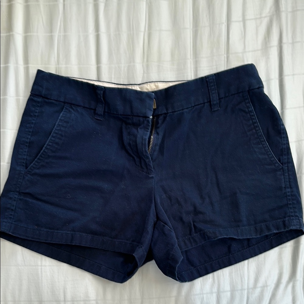 Women's Navy Blue Shorts